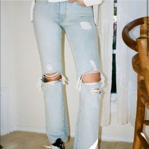 Urban Outfitters Light wash BDG bootcut jeans
